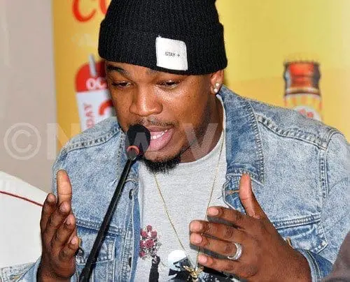 Ne-Yo speaks during the press conference upon arrival Thursday night. Photo/Denis Dibele Ne-Yo speaks during the press conference upon arrival Thursday night. Photo/Denis Dibele