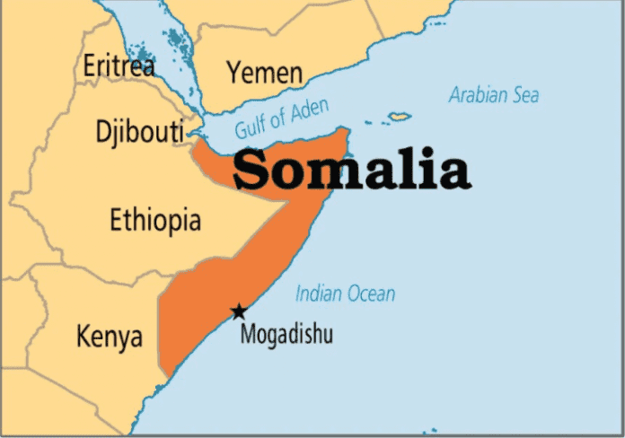 Somalia map