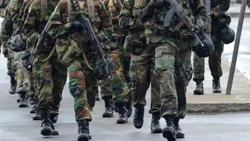 Soldiers on rampage Soldiers on rampage