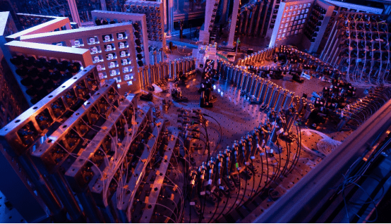 Photo shows an experiment of the "Jiuzhang 2.0." (Photo from the official website of the University of Science and Technology of China) Photo shows an experiment of the "Jiuzhang 2.0." (Photo from the official website of the University of Science and Technology of China)