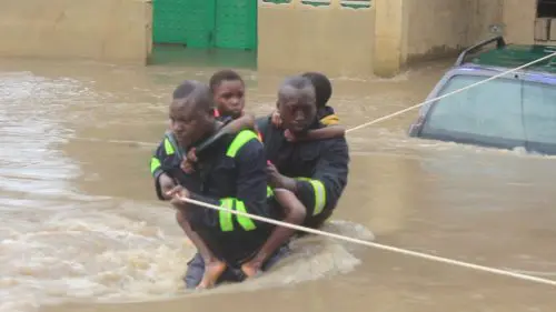 Flood Rescue In South Tongu