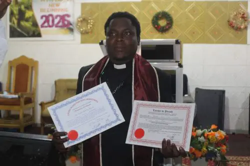 Pastor Nuvi Ordained As Prophet