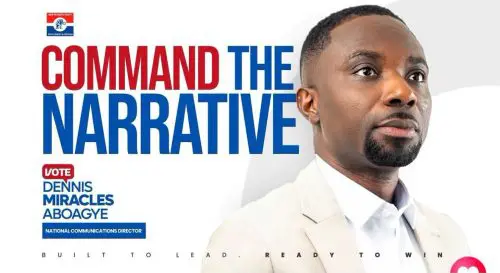 Dennis Miracles Aboagye promises fearless communication as he eyes NPP National Communications Director position