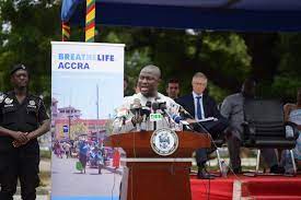 Accra joins the breathe cities program. Accra joins the breathe cities program.