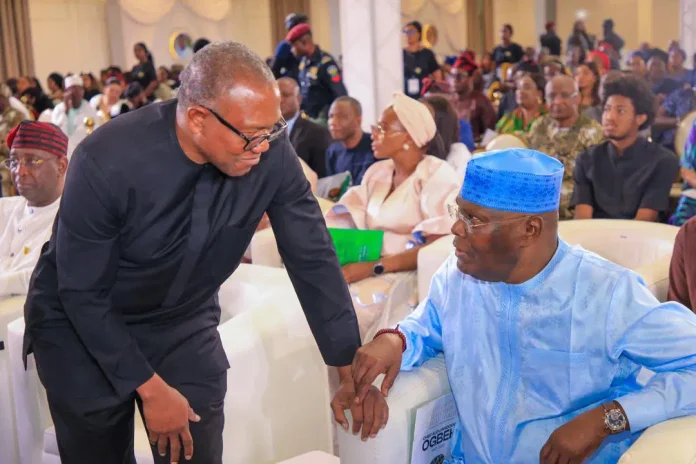 Peter Obi L And Atiku Abubakar R Peter Obi L And Atiku Abubakar R